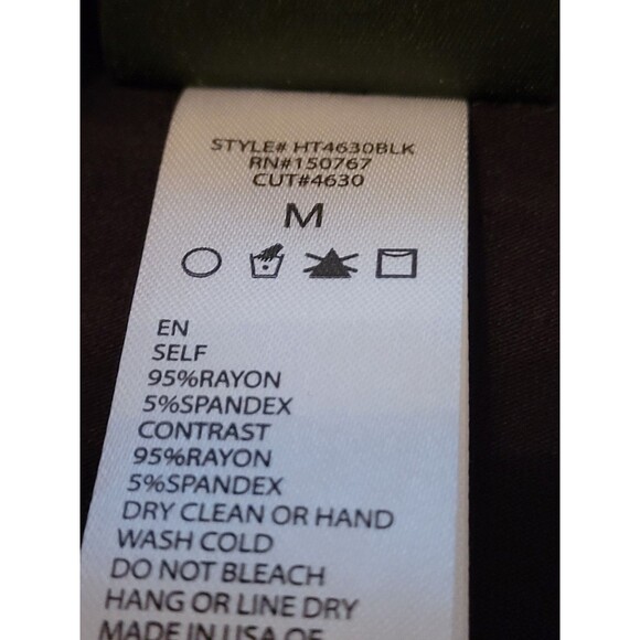 Women's Size Medium Harley-Davidson Tee Sparkly V-neck Vintage Look - Picture 4 of 5